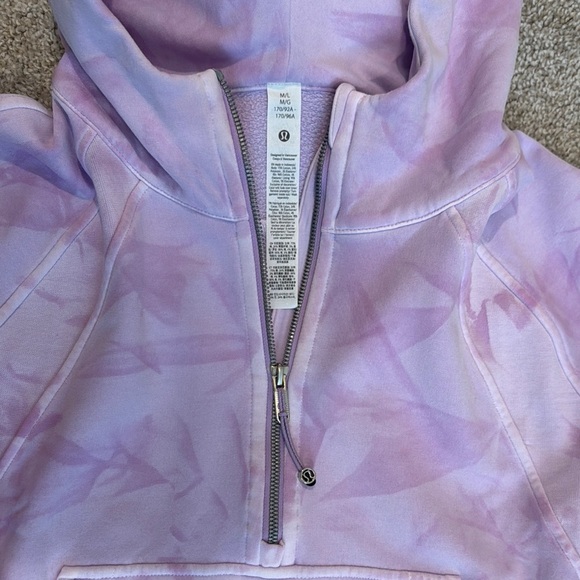 🦄🦄NWT- Lululemon Scuba Oversized Half-Zip Hoodie *Dye🦄🦄 - Picture 2 of 6